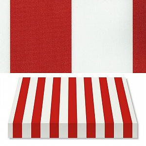 Маркизная ткань  R-012 WHITE RED